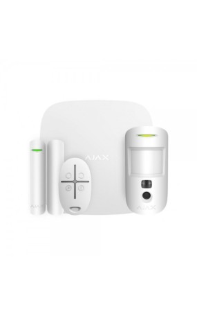 AJAX HUB2 KIT/STARTER KIT CAM ΣΥΝΑΓΕΡΜΟΥ ΛΕΥΚΟ