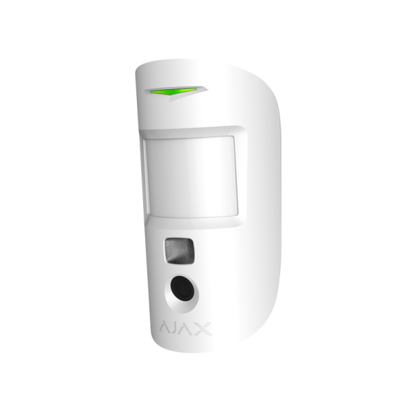 AJAX MOTIONCAM ΛΕΥΚΟΣ ΑΝΙΧΝΕΥΤΗΣ ΚΙΝΗΣΗΣ PIR ΜΕ ΕΝΣΩΜΑΤΩΜΕΝΗ ΚΑΜΕΡΑ